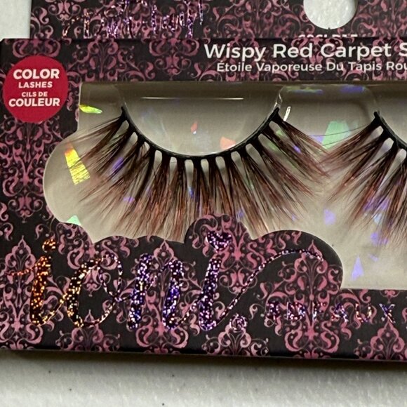 Ioni Wispy Red Carpet Star Lashes – 2 Pack Faux Mink Color Lashes - Picture 4 of 5